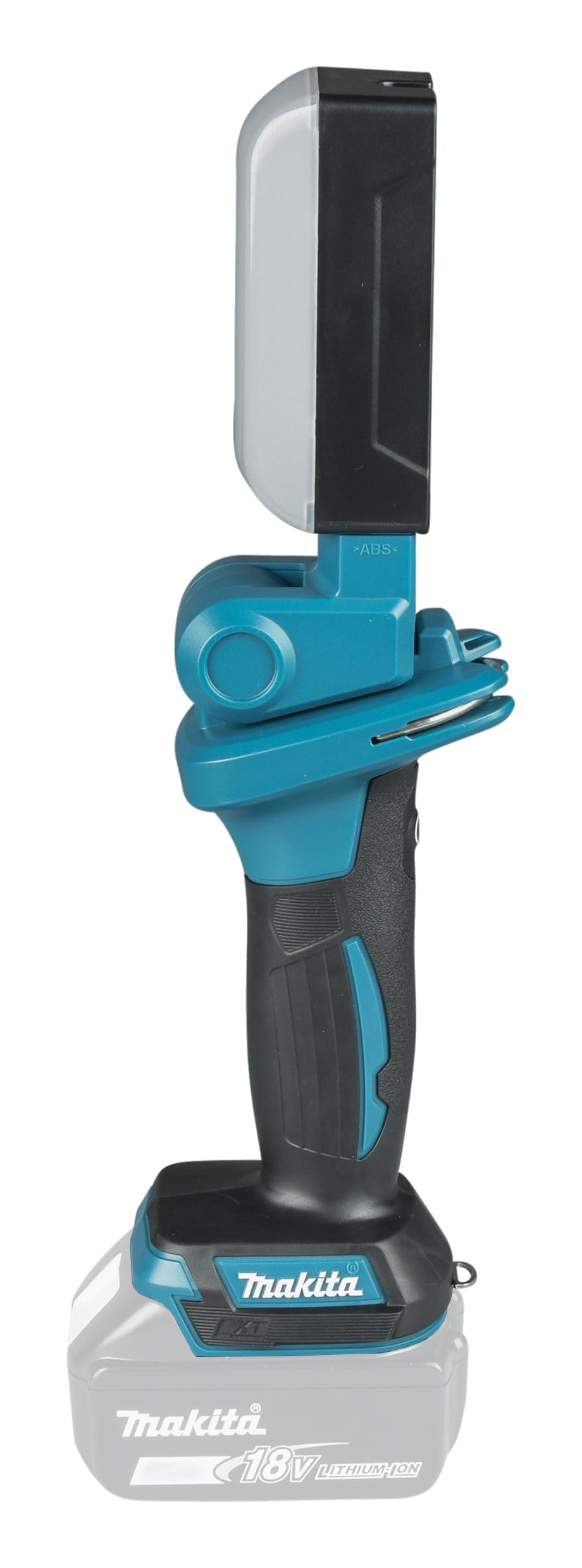 Makita DML816X - Lampada da lavoro a batteria a LED, 14,4 V-18 V (senza batteria e caricabatterie), con diffusore, max. 500 lumen, 3 livelli di luminosità, testa luminosa orientabile di 270°