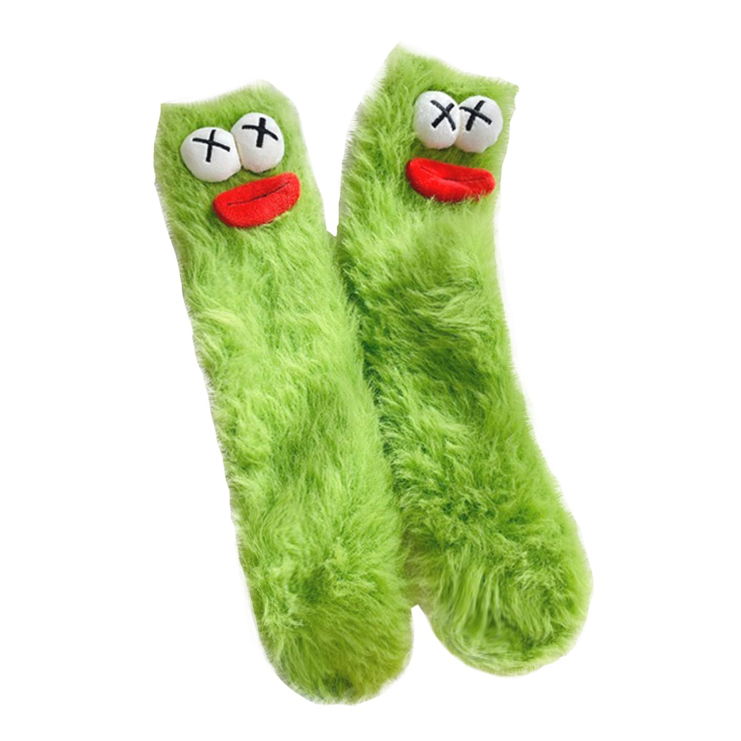 TFTSR Crazy Funny Fuzzy Silly Socks for Kids Women,Girls Fluffy Slipper Novelty Fun Socks,Boy Men Cute Cozy Soft Animal Socks