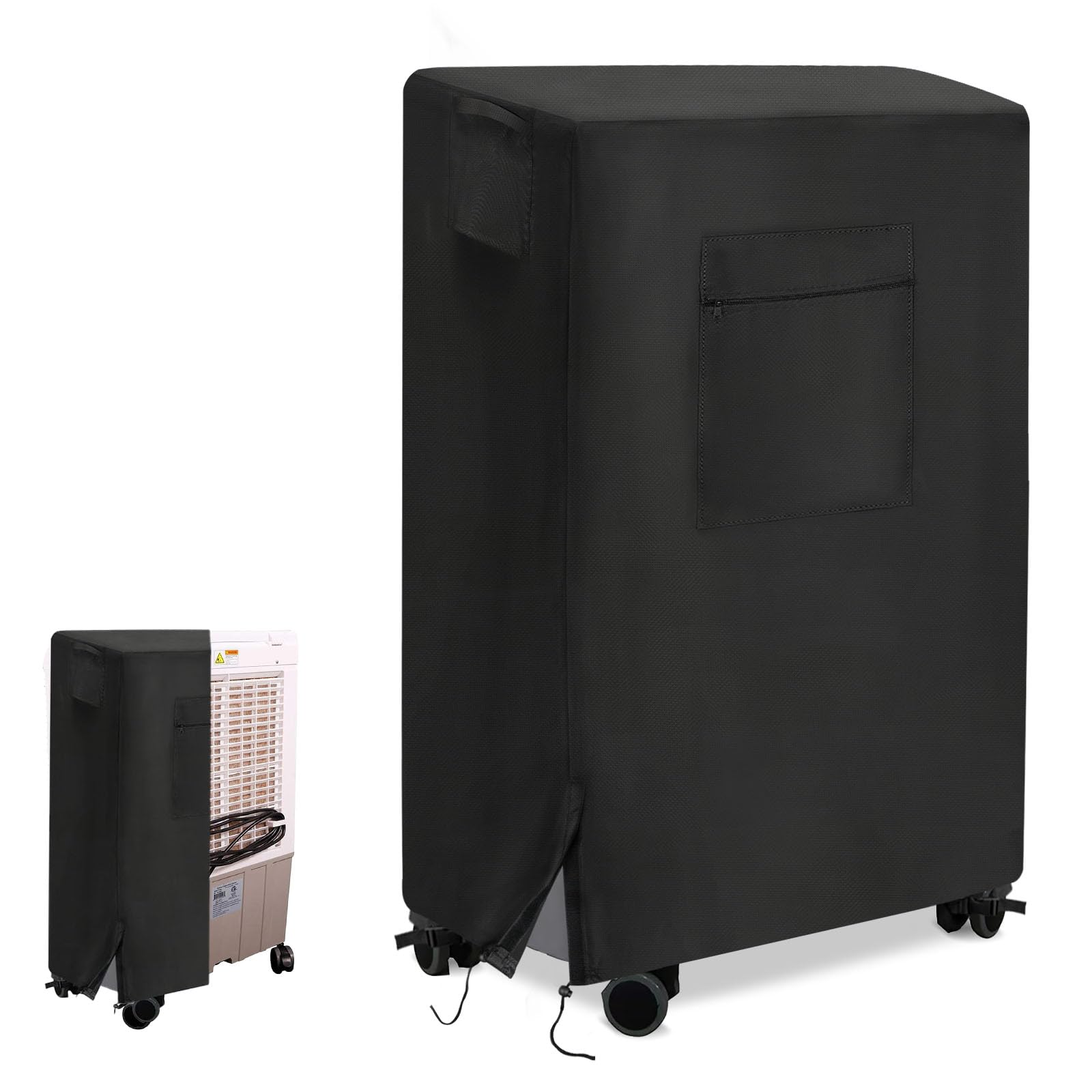 Air Conditioner Cover for VAGKRI 2100 CFM Portable Air Cooler, Evaporative Cooler Cover for Hessaire MC26A Portable Evaporative Cooler, Swamp Coolers Covers