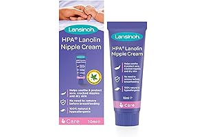 Lansinoh Lanolin Nipple Cream: For Nursing Moms with Cracked & Sore Nipples