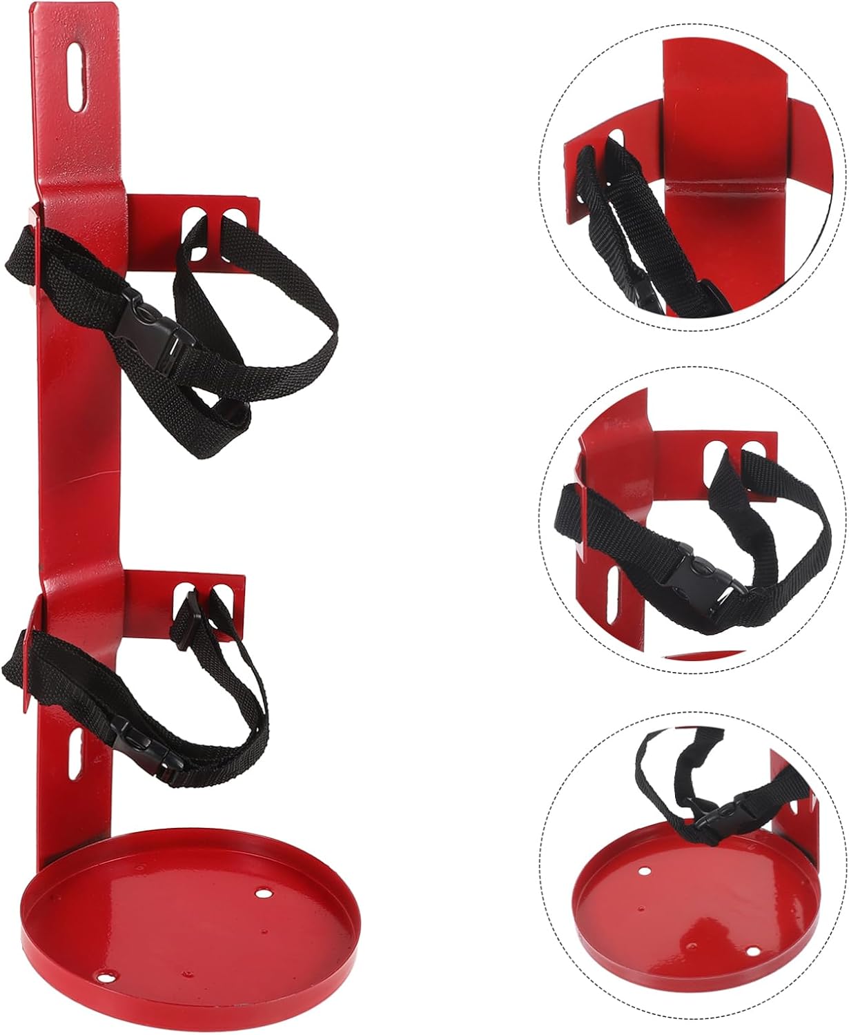 Heavy Duty Fire Extinguisher Mount Reliable Strap for Vehicles Easy Installation Fire Extinguisher Holder for and Passenger Cars Sturdy Secure Bracket for Emergency Use