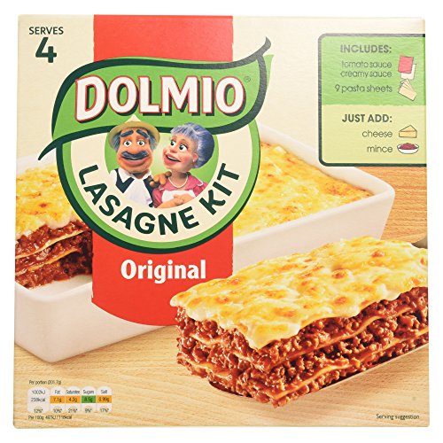 Price comparison product image DOLMIO Original Lasagne Meal Kit for 4 Person