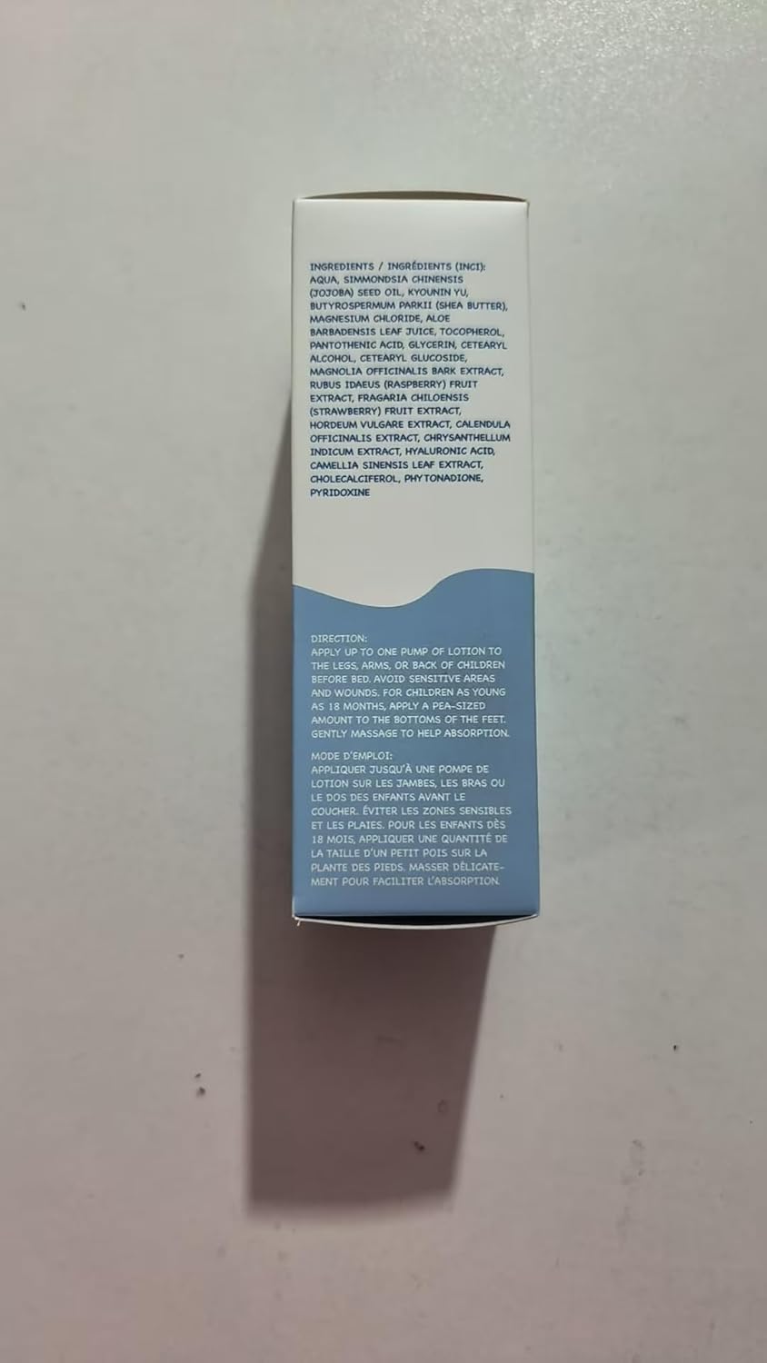 Magnesium Lotion for Kids & Babies Sleep – Unscented Bedtime Body Cream with Natural Ingredients for Sensitive Skin – Topical Magnesium, Multi Vitamins Moisturizer for Relaxation, Soothing Relief - Image 7