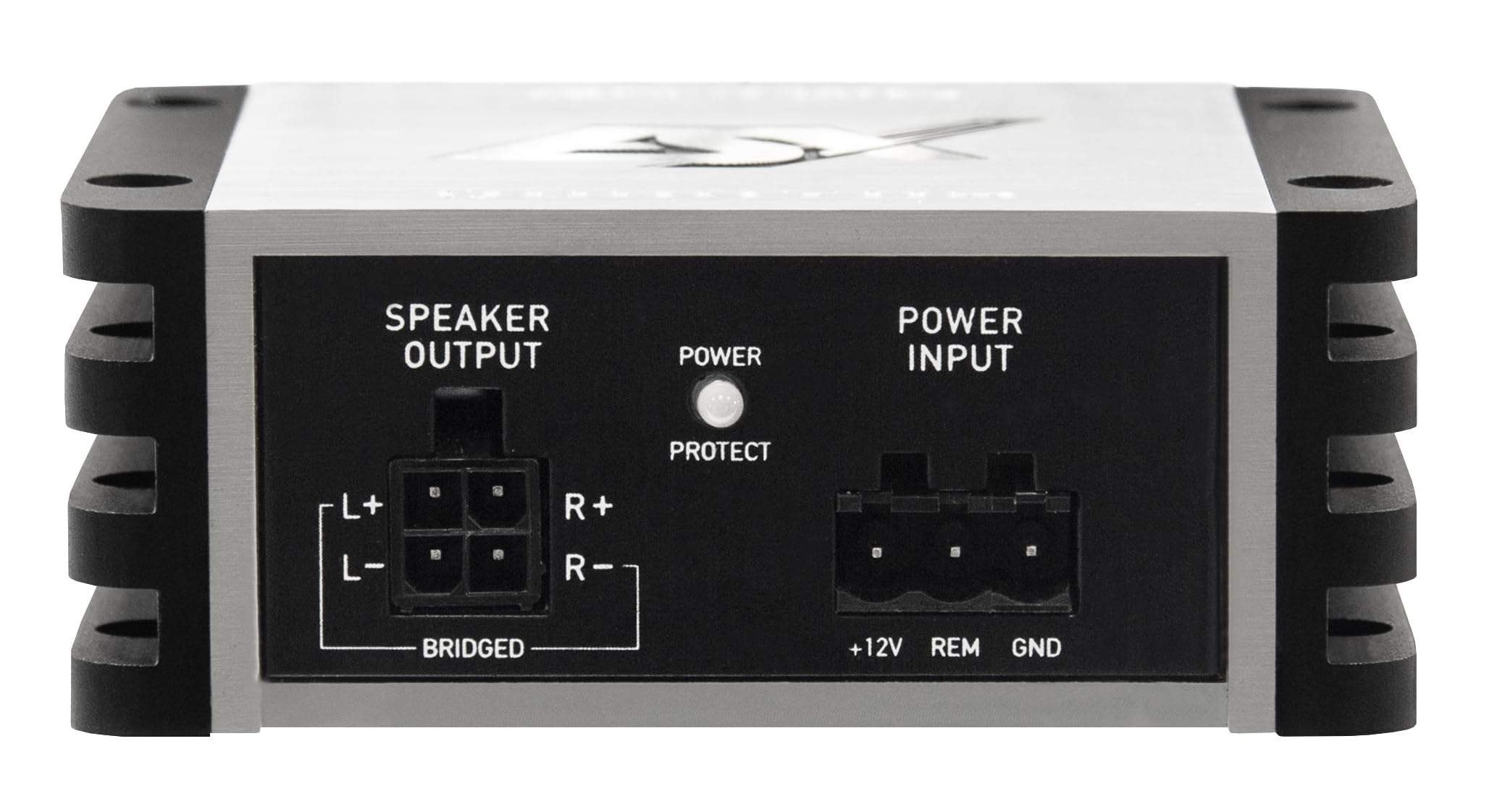 ESX Quantum QS-Two-BT-ISO | 2-Kanal Class D Mini-Verstärker mit integriertem Bluetooth für Audiostreaming |190 W RMS | ISO-Anschluss | Quantum-Serie