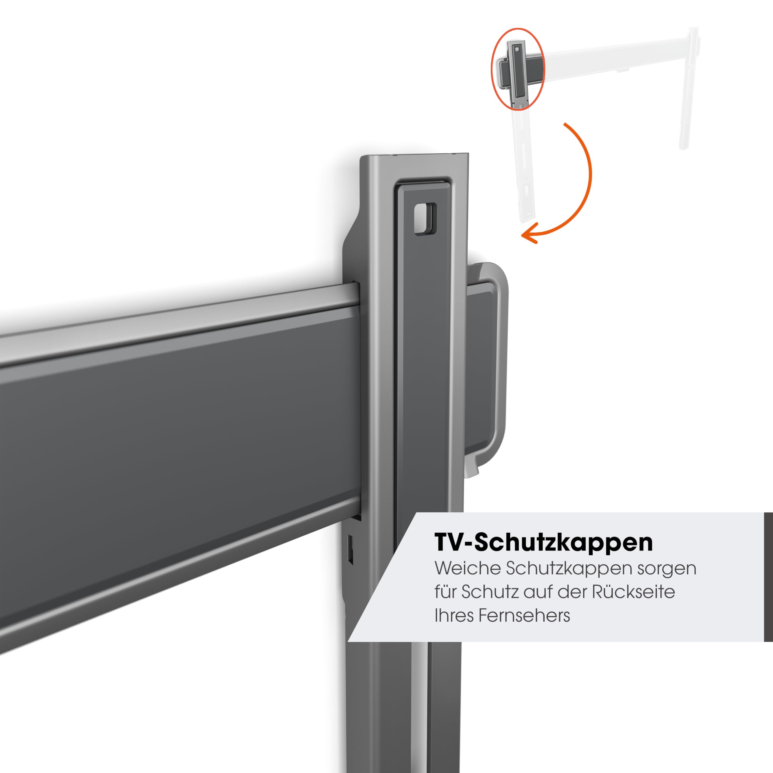 Vogel's TVM 5407 Ultraflache Feste TV-Wandhalterung fur 32-77 Zoll TVs | Nur 1,5 cm Wandabstand, 75 kg Tragkraft, TÜV-geprüft, Bis VESA 400x400, Sicheres ClickLoc-Einrastsystem, Inkl. Fischer-Dübel