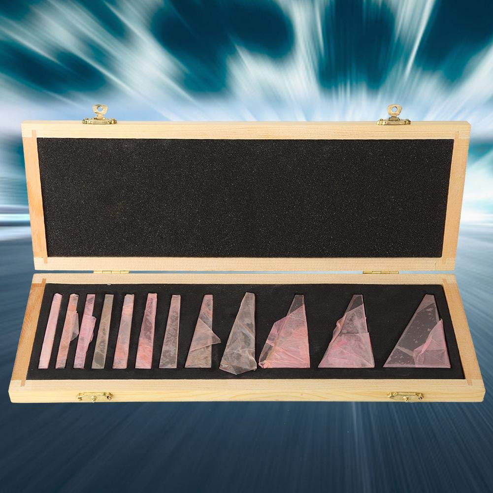Bloc d'angle 12Pcs avec acier au manganèse 65 outil de mesure d'outil de tour de machiniste de haute précision(12Pcs)