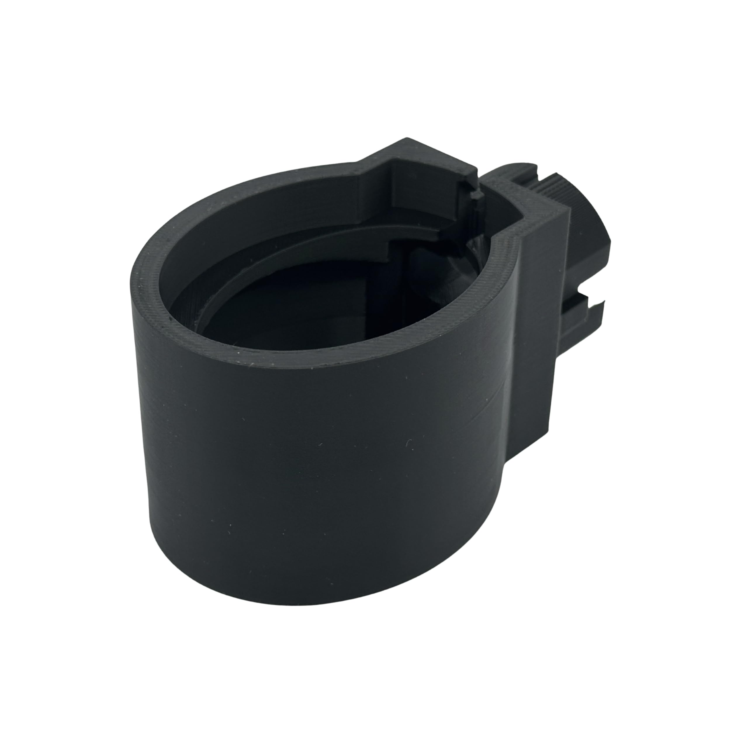 Wall Mount - Compatible with Oral-B Chargers, Space Saving Storage, Socket Holder, Made in Germany (Black)