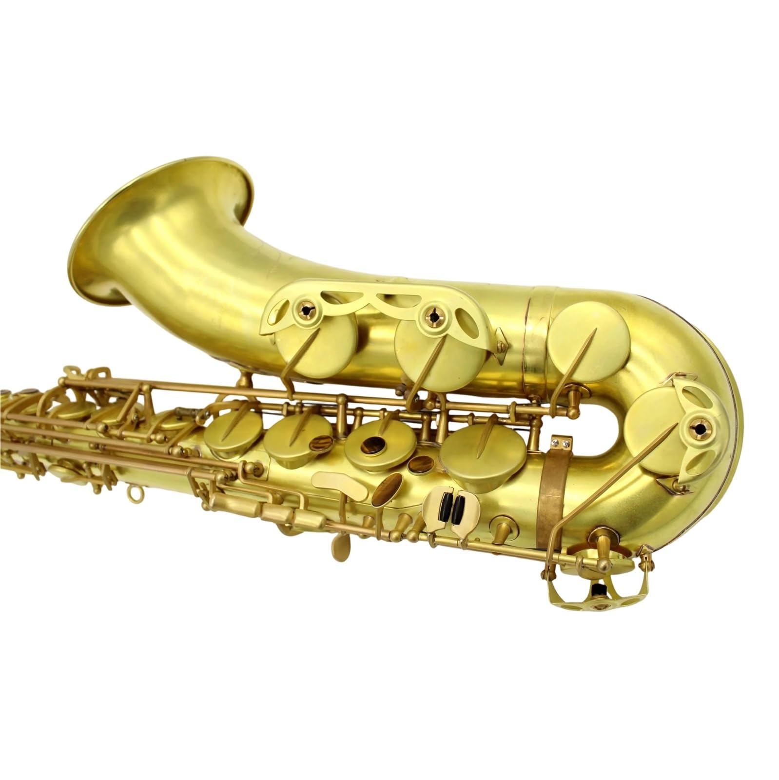 Saksofony Profesjonalny Instrument Muzyczny Goła Miedź Niemalowany Saksofon Tenorowy