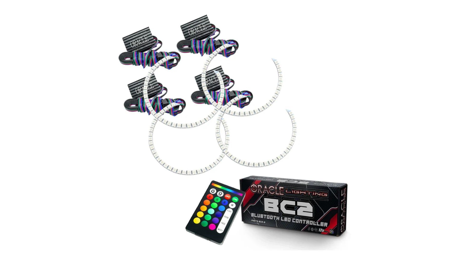 Oracle Lighting 2240-335: 2008-2014 Dodge Challenger Led Non Projector Headlight Halo Kit