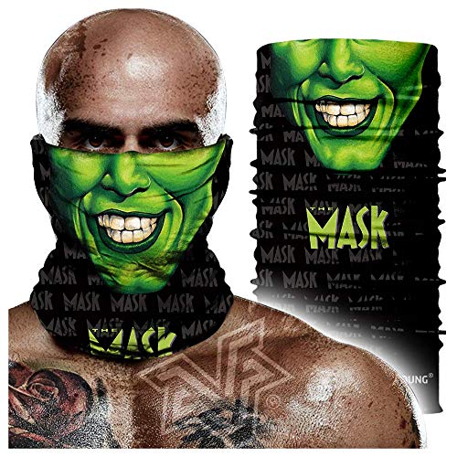 Skull Face Mask Bandanas, Neck Gaiter, Headwear, Magic Scarf, Headband For Dust Sun Wind #TOP3