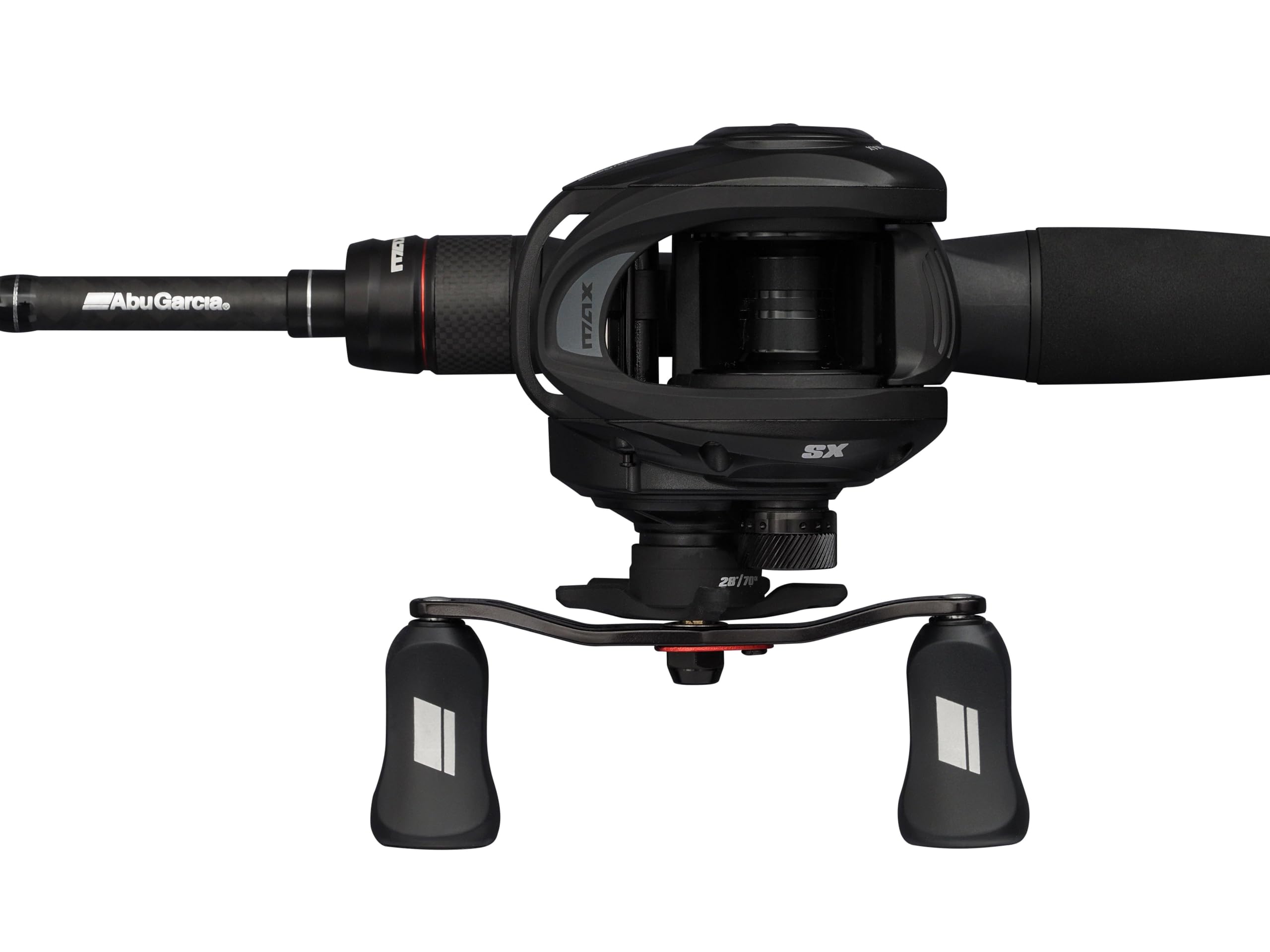 Abu Garcia Max SX Casting Ensemble Canne et Moulinet | Moulinet Bait à Profil Bas pour Eau Douce | Ensemble de pêche aux leurres pour prédateurs | Options Multiples