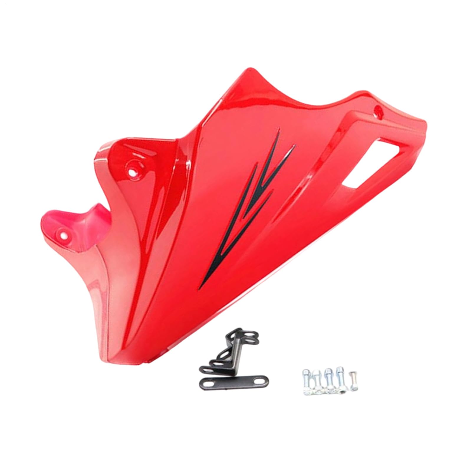 Protector de motor inferior para moto panel de carenado inferior contra el clima 8