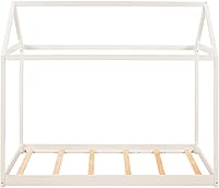 Vista 15 de Bastidor para cama tamaño Twin, con techo y cerca, no incluye box spring