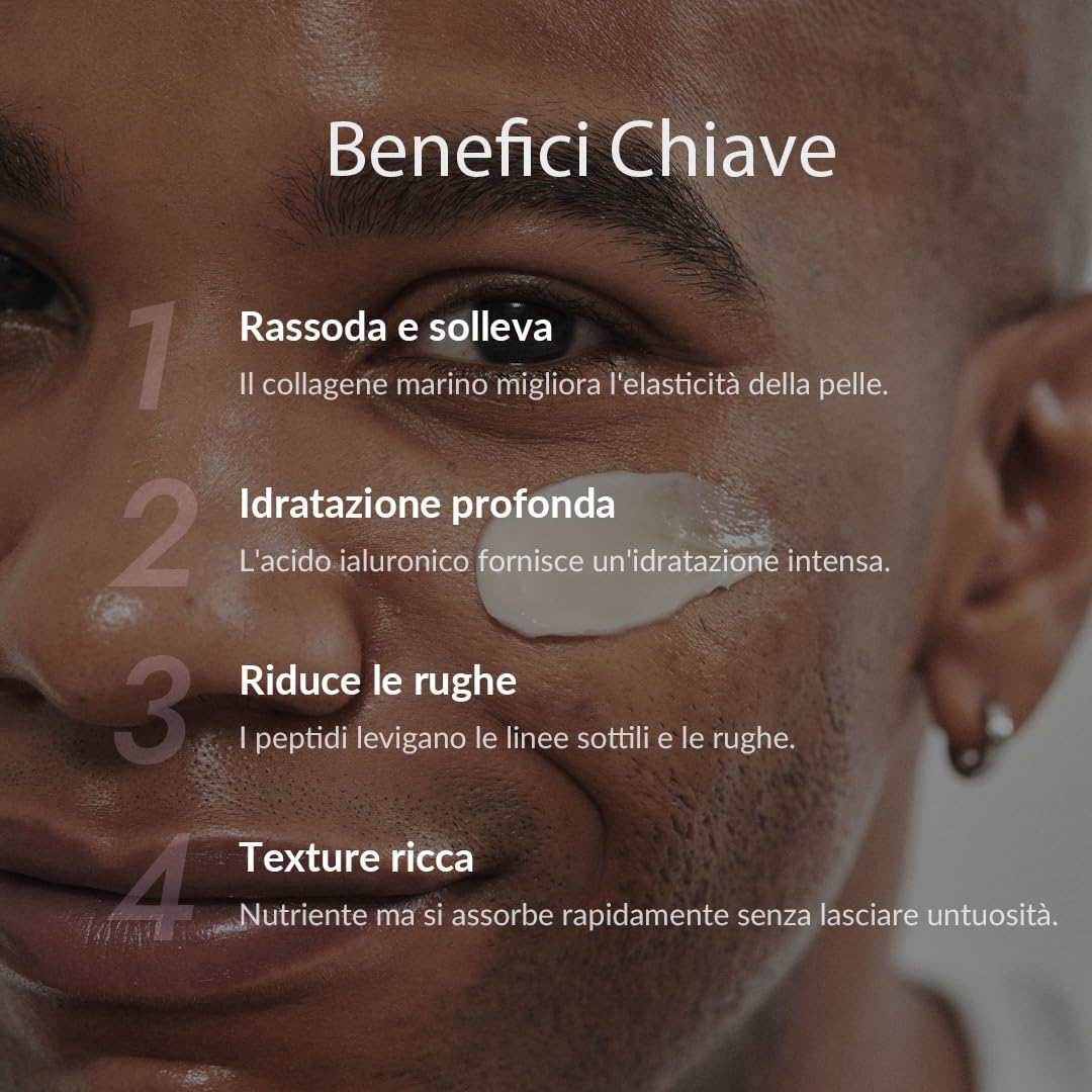 Mizon Crema Power Lifting al Collagene (75 ml) Idratante Intensiva con 75% di Estratto di Collagene Marino, Cosmetica Coreana