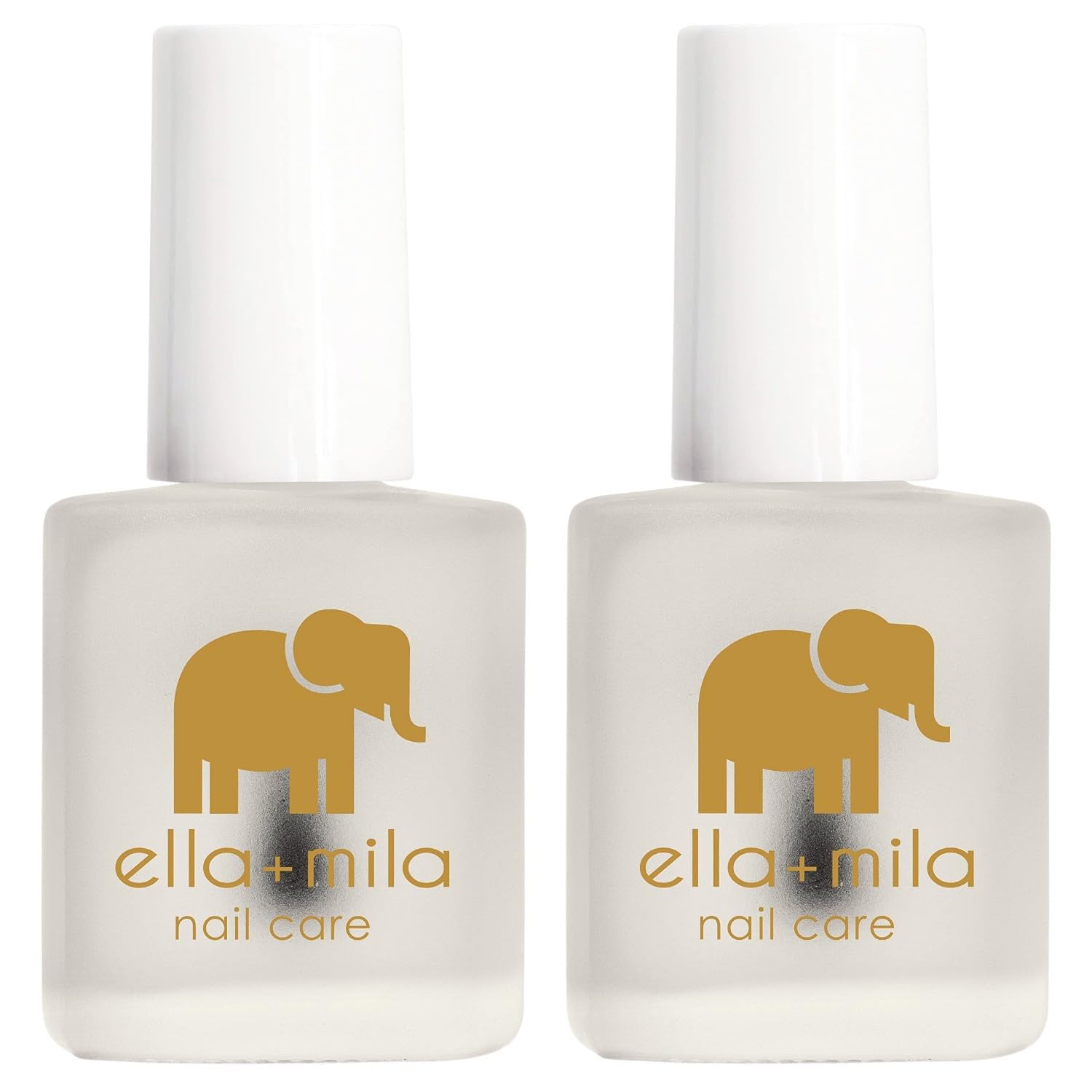 ella+mila "No More Biting" Nail Polish - Bitter Taste Nail Biting Treatment for Kids & Adults - Effective Thumb Sucking Stop for Kids (2-Pack)