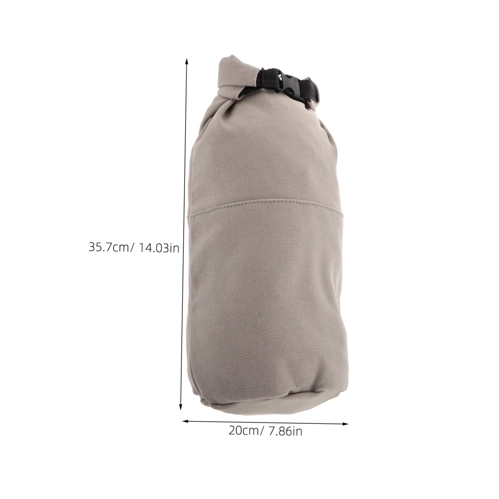 VICASKY Portable Kerosene Lamp Storage Bag Canvas Organizer for Outdoor Camping Protective Lantern Carrying Case Versatile Gas Canister Holder for Hiking and Travel Convenient Design for