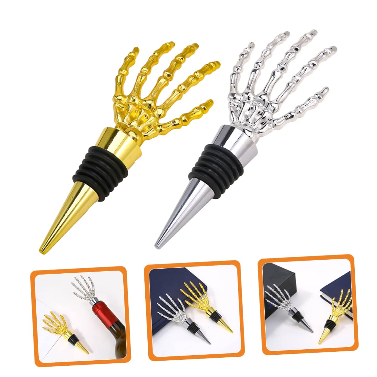 PRETYZOOM 10 Piezas Tapon de Vino tapón de Vino Reutilizable Corcho de Botella de Vino corchos de Vino tapón Botella Vino Tapones para Botellas de Vidrio favores de Boda para Invitados
