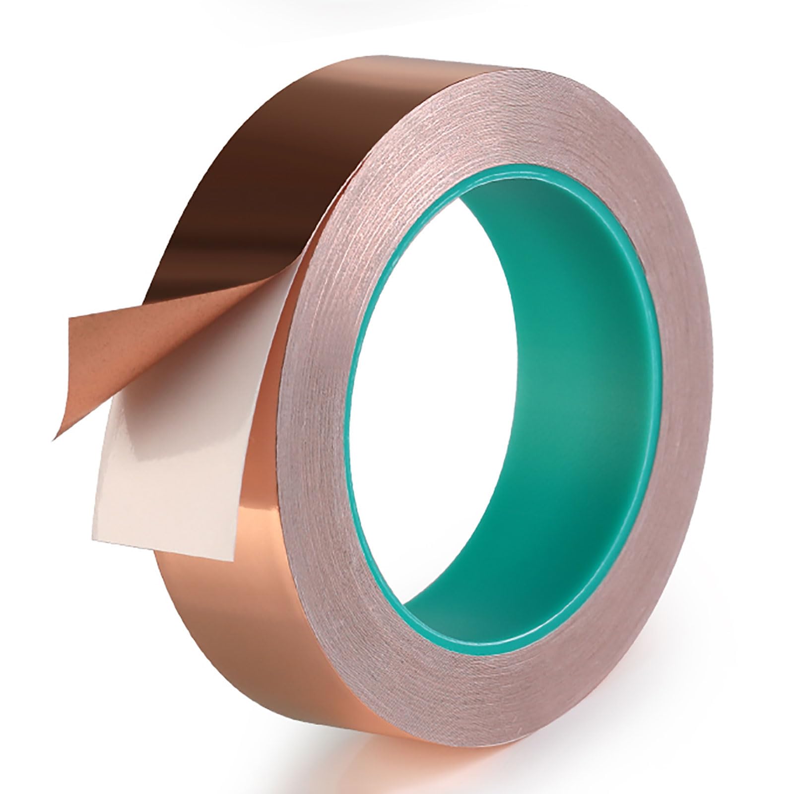 COYOUCO Copper Foil Tape,with Conductive Adhesive,for Guitar and EMI Shielding,0.1Mm Thick 20M Length 35-50Mm Width,40mm