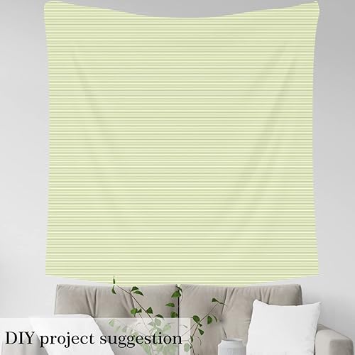 Miniatura 3 de The Yard - Tela de tapicería a rayas verdes  Rayas horizontales de granja líneas geométricas para interiores y exteriores, rayas góticas