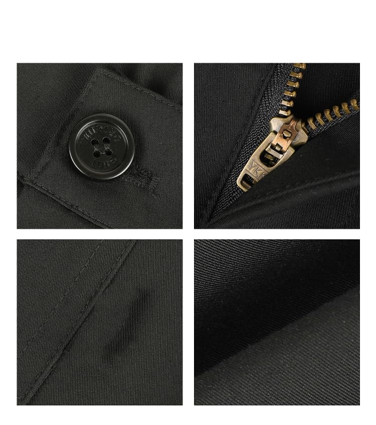 Men's Pants Summer Lightweight Breathable American Chiffon Casual Commute Trouser2