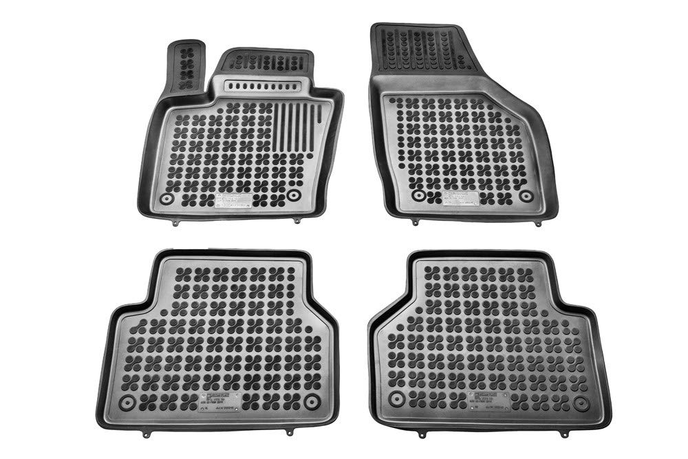 Tappetini Auto In Gomma Per Audi Q3 (2011-2018) - Design 3D Con Bordi Rialzati, Antiscivolo