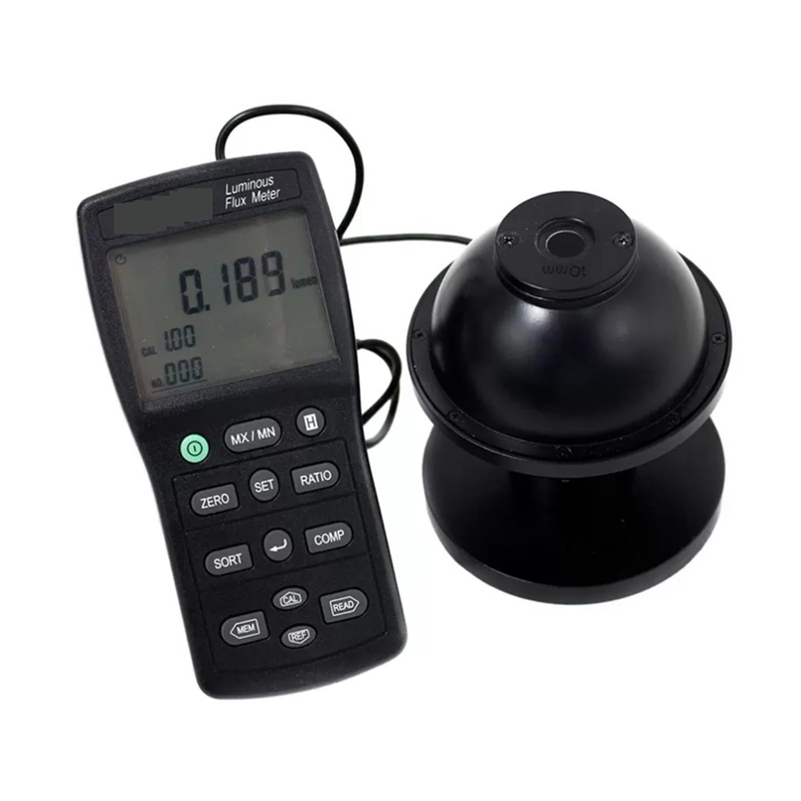 Luxometro, Medidor De Flujo Luminoso Portátil Probador De Luz Rango De Respuesta Preciso E Instantáneo 7000 Lúmenes,para jardín, interior y fotografía