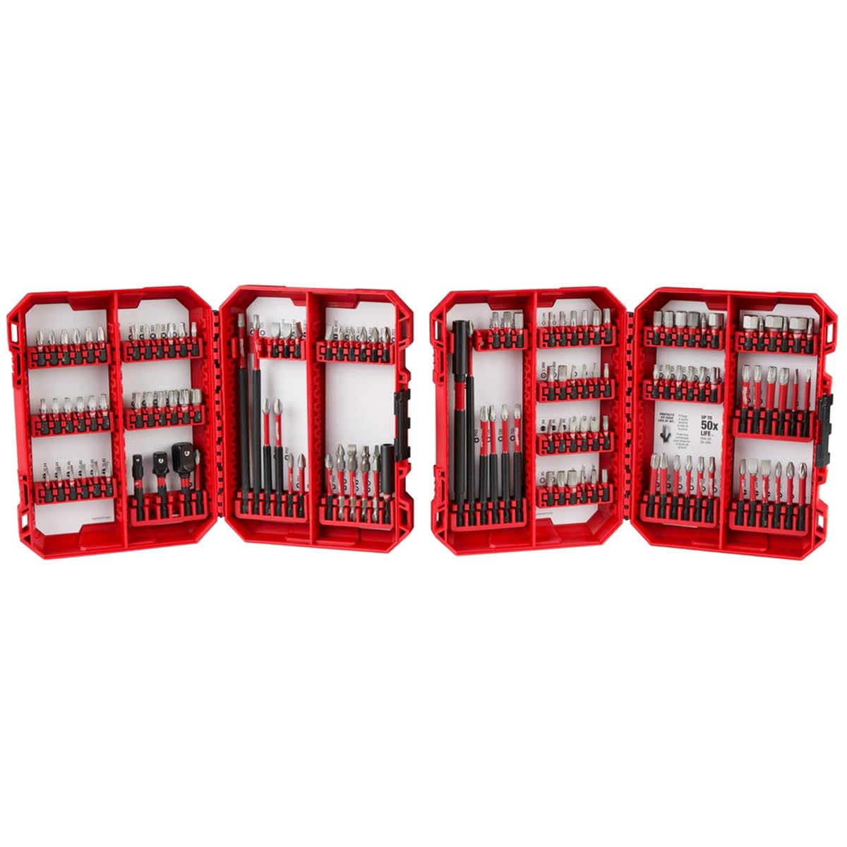 Milwaukee SHOCKWAVE Impact Duty Driver Bit Automotive Set - 124PC