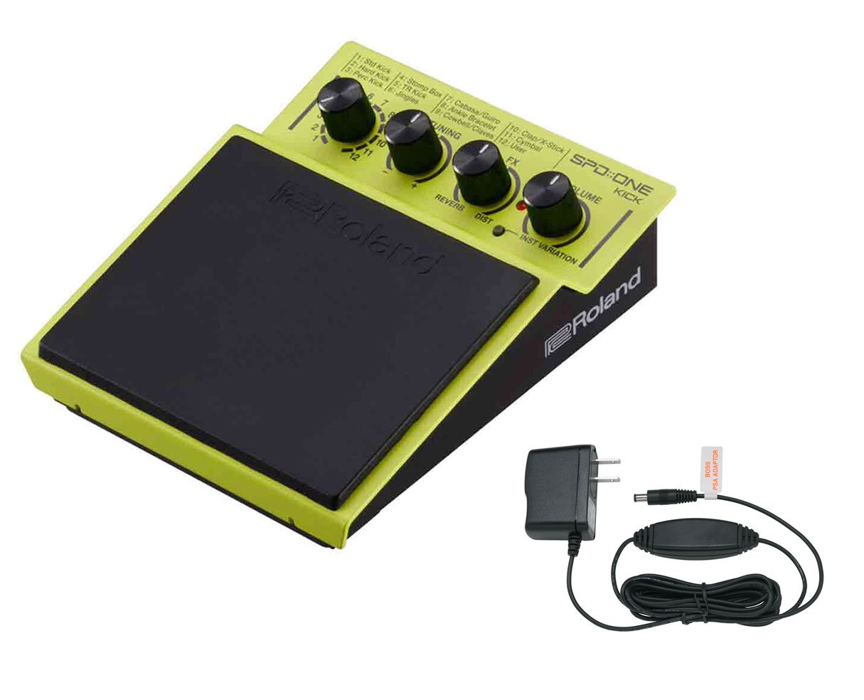 Roland Percussion Electronic Drum Pad, Kick (SPD-1K), Yellow