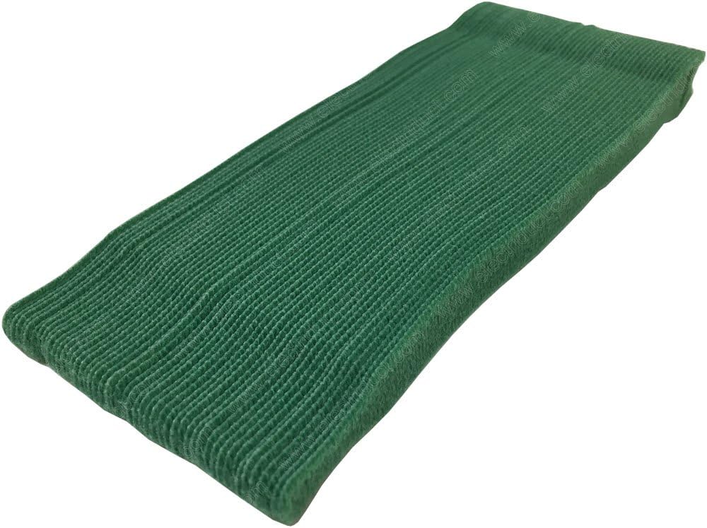 8" Hook & Loop Cable Ties - 50 Pieces - Color: Green