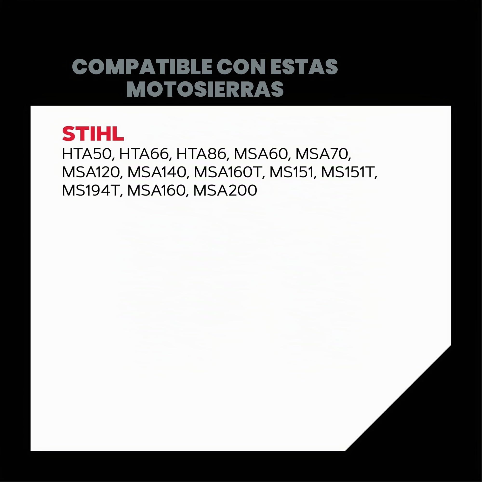 Oregon Cadena de Motosierra Compatible con Stihl, Espada de 10 Pulgadas (25cm), Paso 1/4" de Bajo Perfil, 56 Eslabones, Calibre 1.1mm, Corte Semi-Cincel, Compatible con Modelos Stihl (24AP)