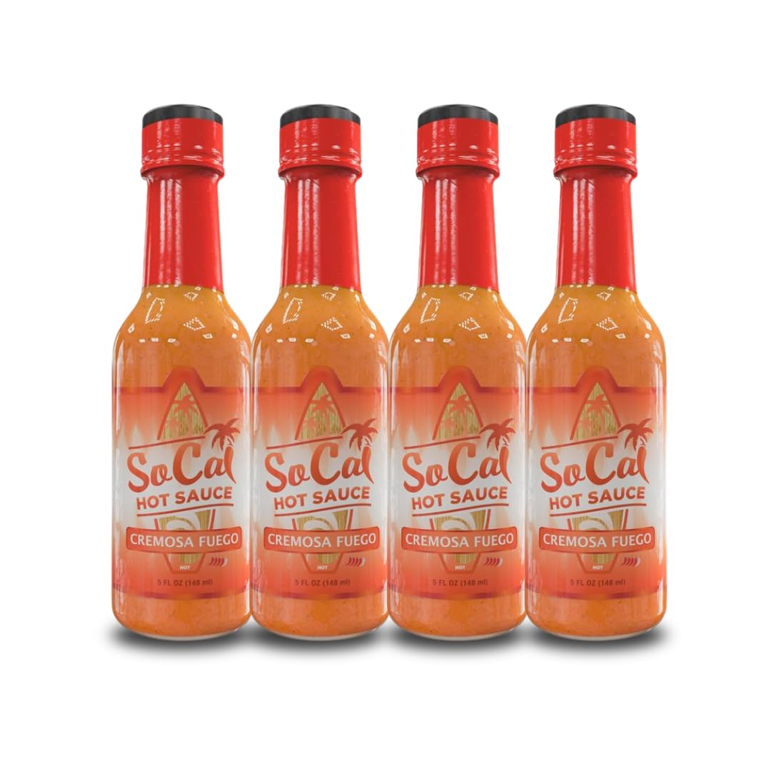 SoCal Hot Sauce® - Cremosa Fuego 4 pack