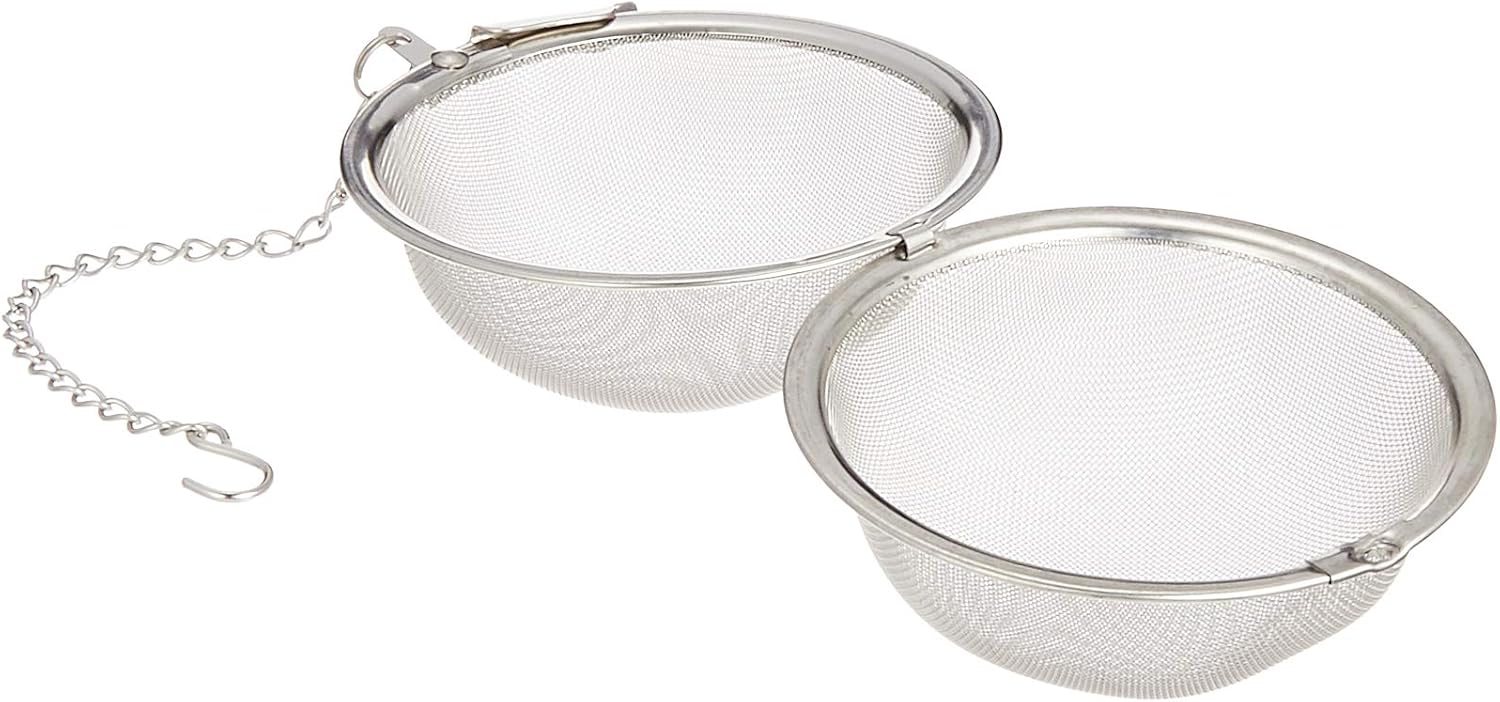 Fuji Merchandise 3.25"D TEA STRAINER, One Size, Gray