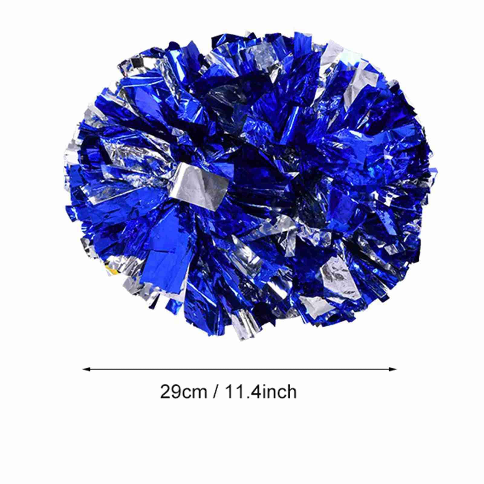 Changor 1 Pcs Pom Quality Soft Plastic Stripes for School Sports Party Supplies Cheerleading Cheerleader Pom Poms - Image 3