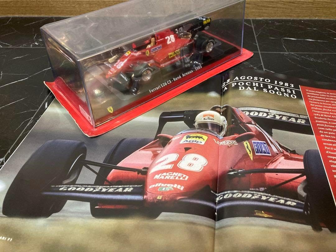日本未発売 一台限定 フェラーリF1 ビッグスケールコレクション 126c3 日本未発売 一台限定 フェラーリF1 ビッグスケールコレクション
