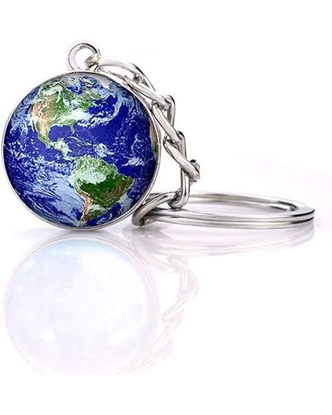 JWPavilion Solar System Planet keychain Accessories Pendant Glow In The Dark