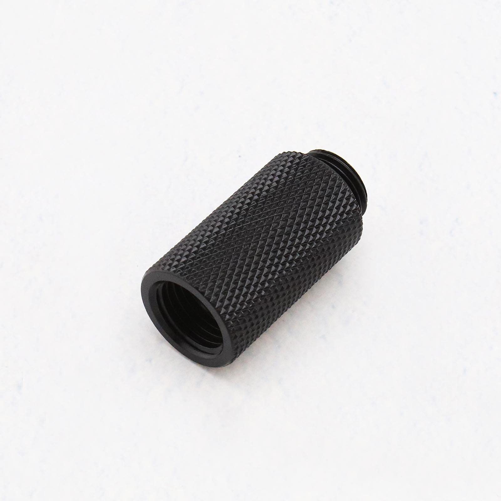 4 pz G1/4 Nero Raffreddamento Ad Acqua Estensione Adattatore 30mm Ottone con O-Ring Gomma Estesa Plat per Computer Sistema di Raffreddamento Ad Acqua