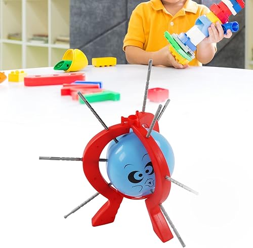 Miniatura 4 de Juego de globos pop, juego de globos de mesa para niños, juguete interactivo para niños, divertido juego de mesa para fiesta familiar con 9 globos,