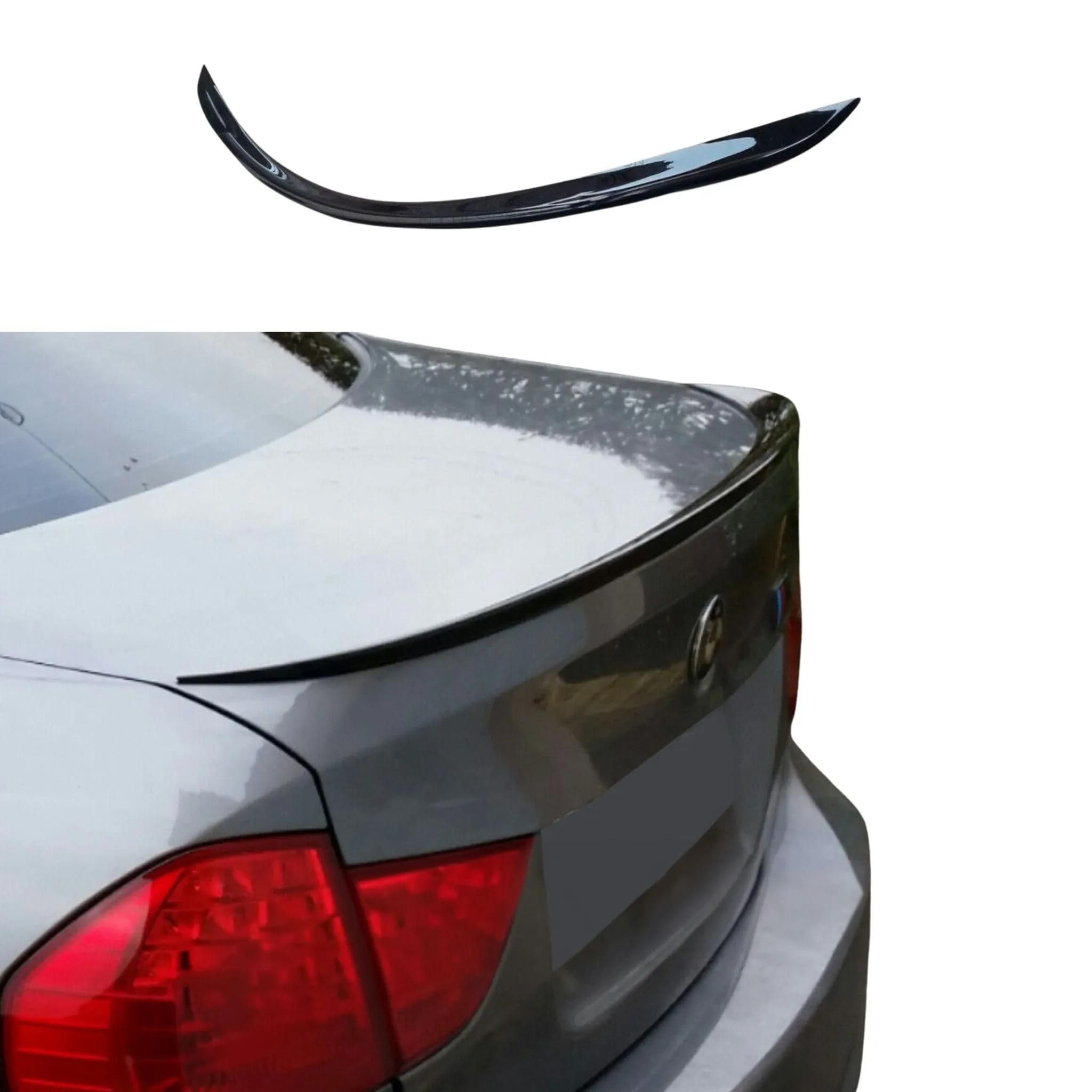 Heckspoiler Spoilerlippe für BMW 2er F22 Coupé F23 Cabrio Schwarz Glanz