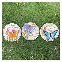 Garden Stepping Stones, Garden Stone, Garden Stepping Stone Garden Paving Stone Kit, for Walkway Decoration