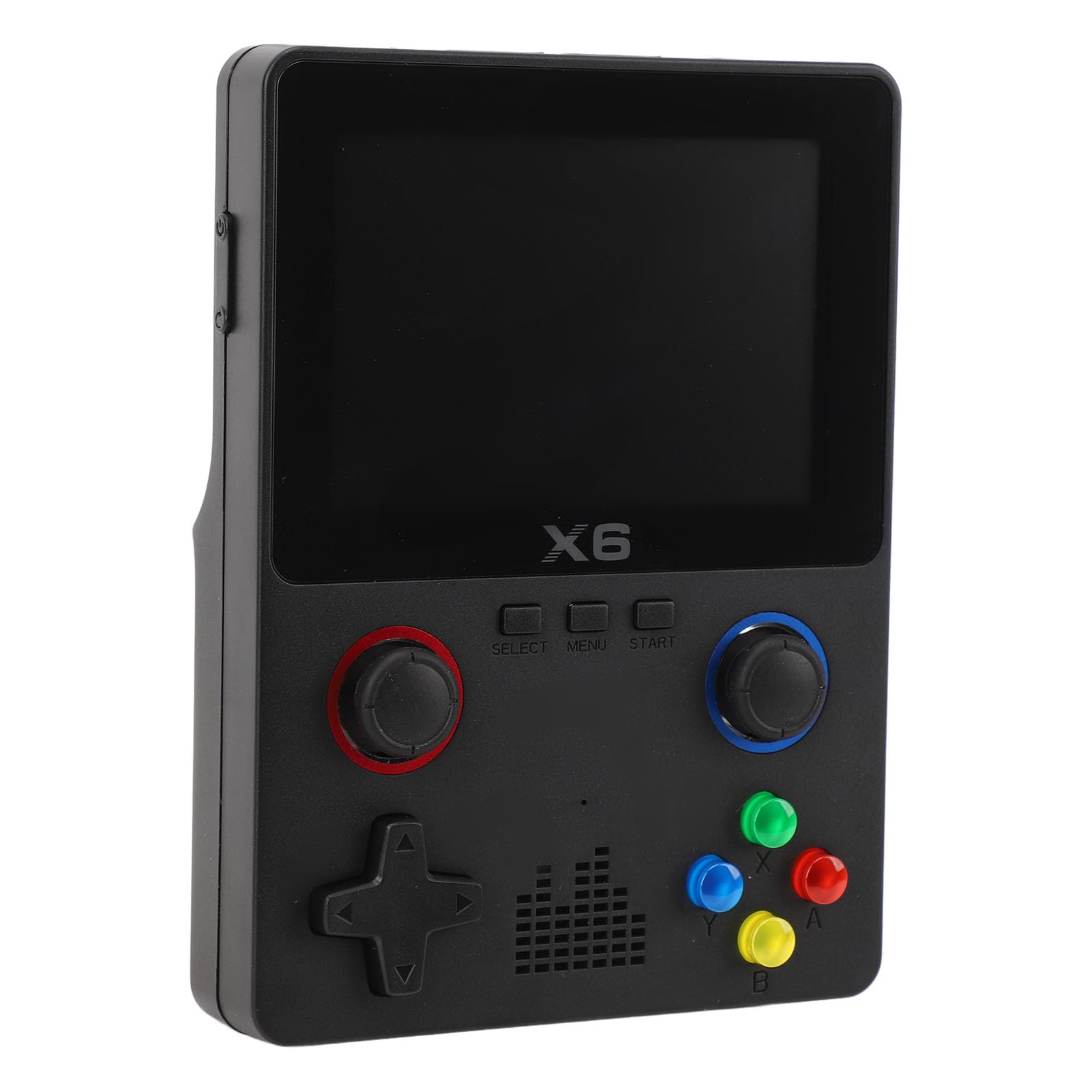 Console di gioco retrò portatile con scheda di memoria da 32 GB, console di gioco HD a doppio joystick per adulti, schermo IPS da 3,5 pollici, supporto per espansione fino a 64 GB (Nera)
