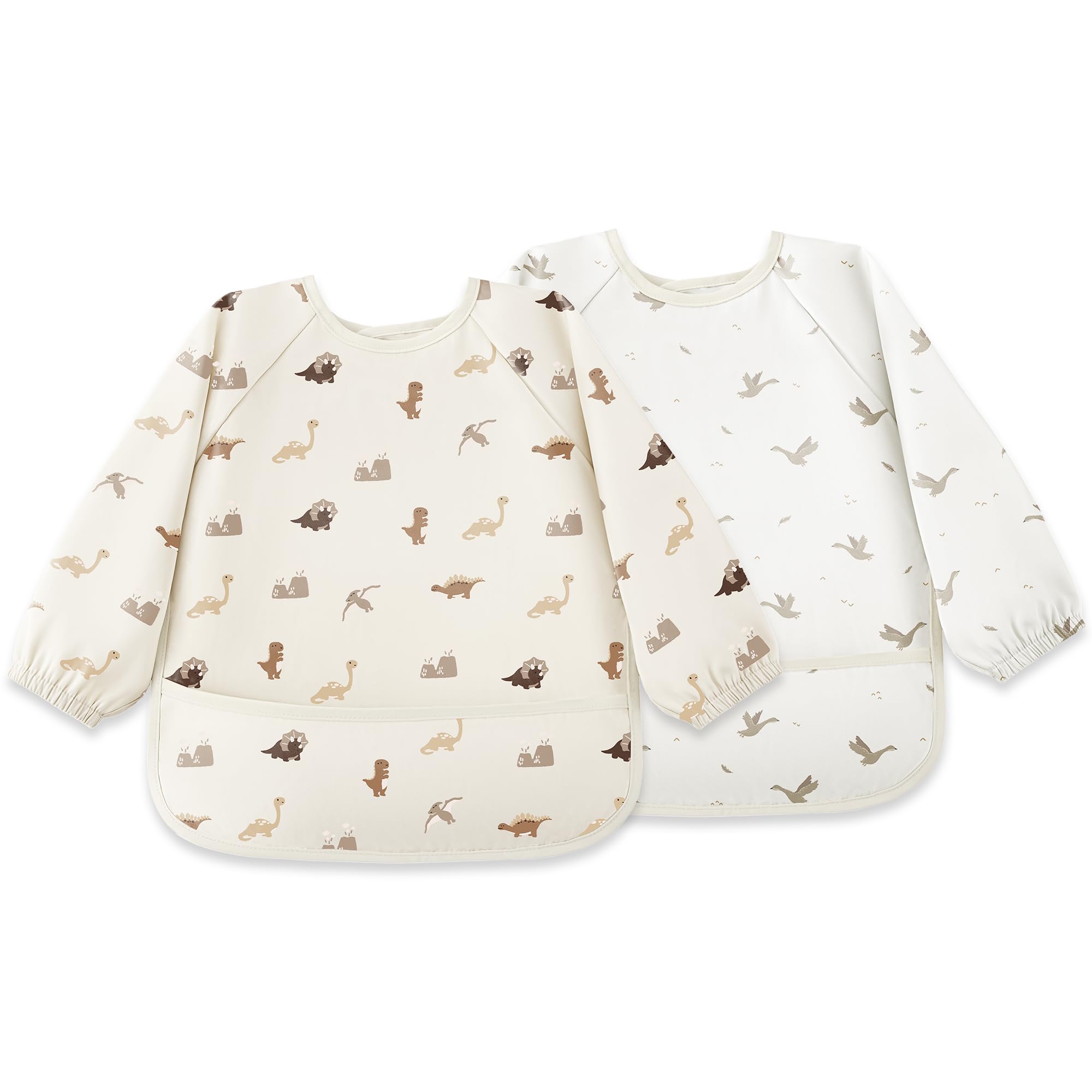 Susurration Baby Bibs with Sleeves