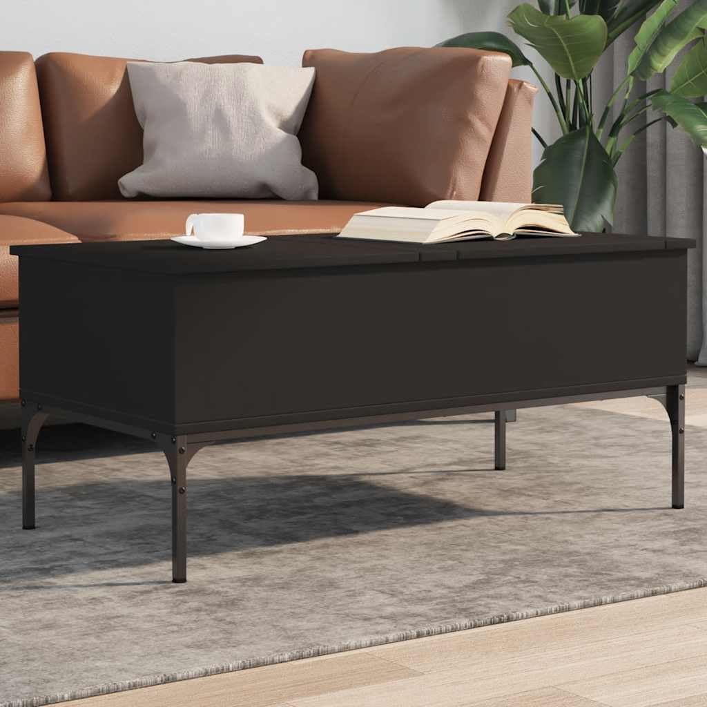Table basse rangement compartiments pour optimiser un petit salon encombré plateau relevable