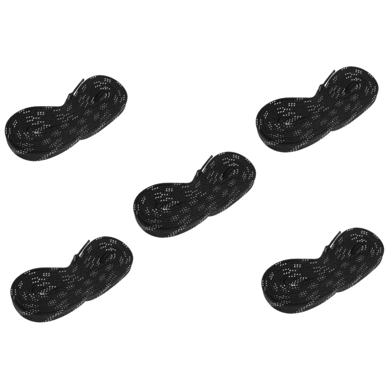 BESPORTBLE 5pièces Lacets De Hockey Imperméables Cire pour Patins à Glace Résistance à Traction pour Sports De Glisse