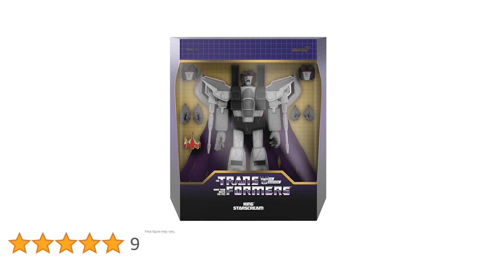 【7個セット】トランスフォーマー　フィギュア Amazon.co.jp: Super7 トランスフォーマー シャークティコン