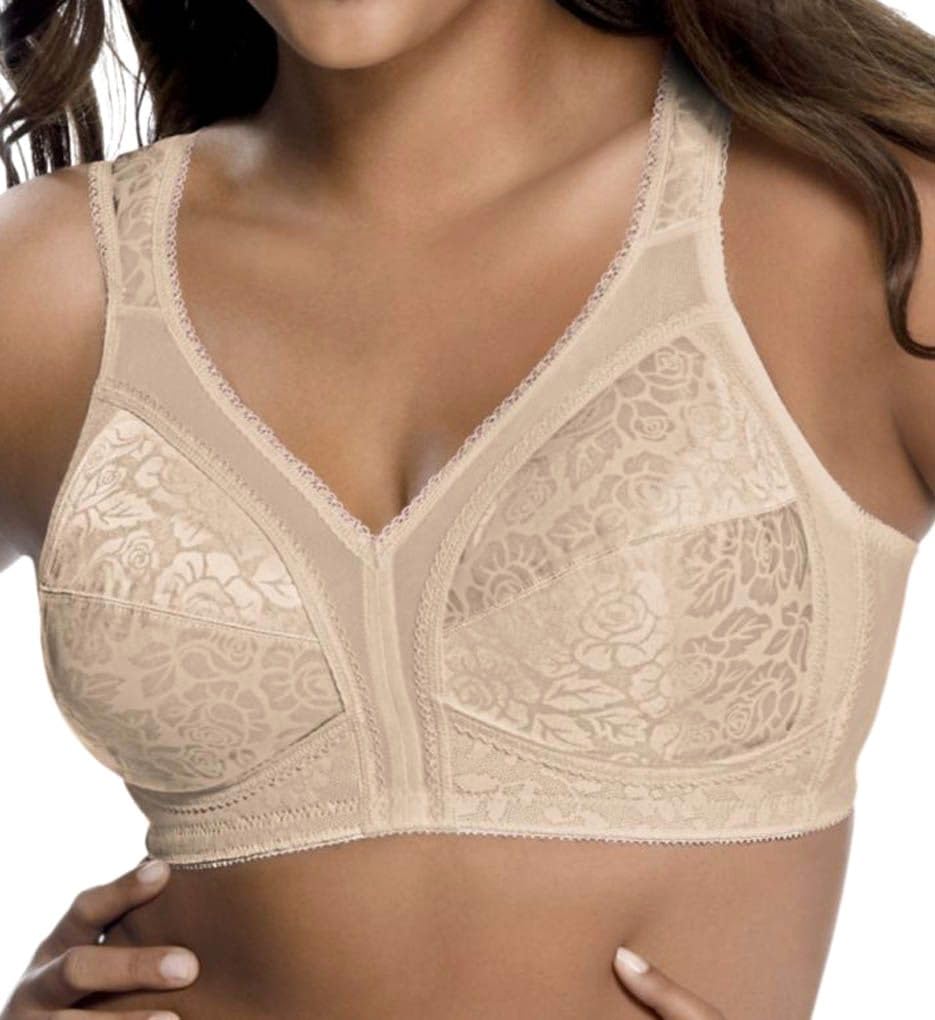 Playtex Women's 18 Hour Original Comfort Strap Bra, Natural Beige, 54D