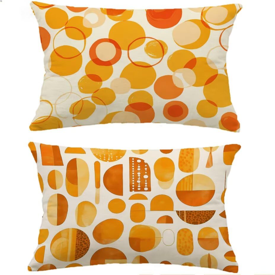 Housse de coussin de jardin effet lin de luxe imperméable chic - 2
