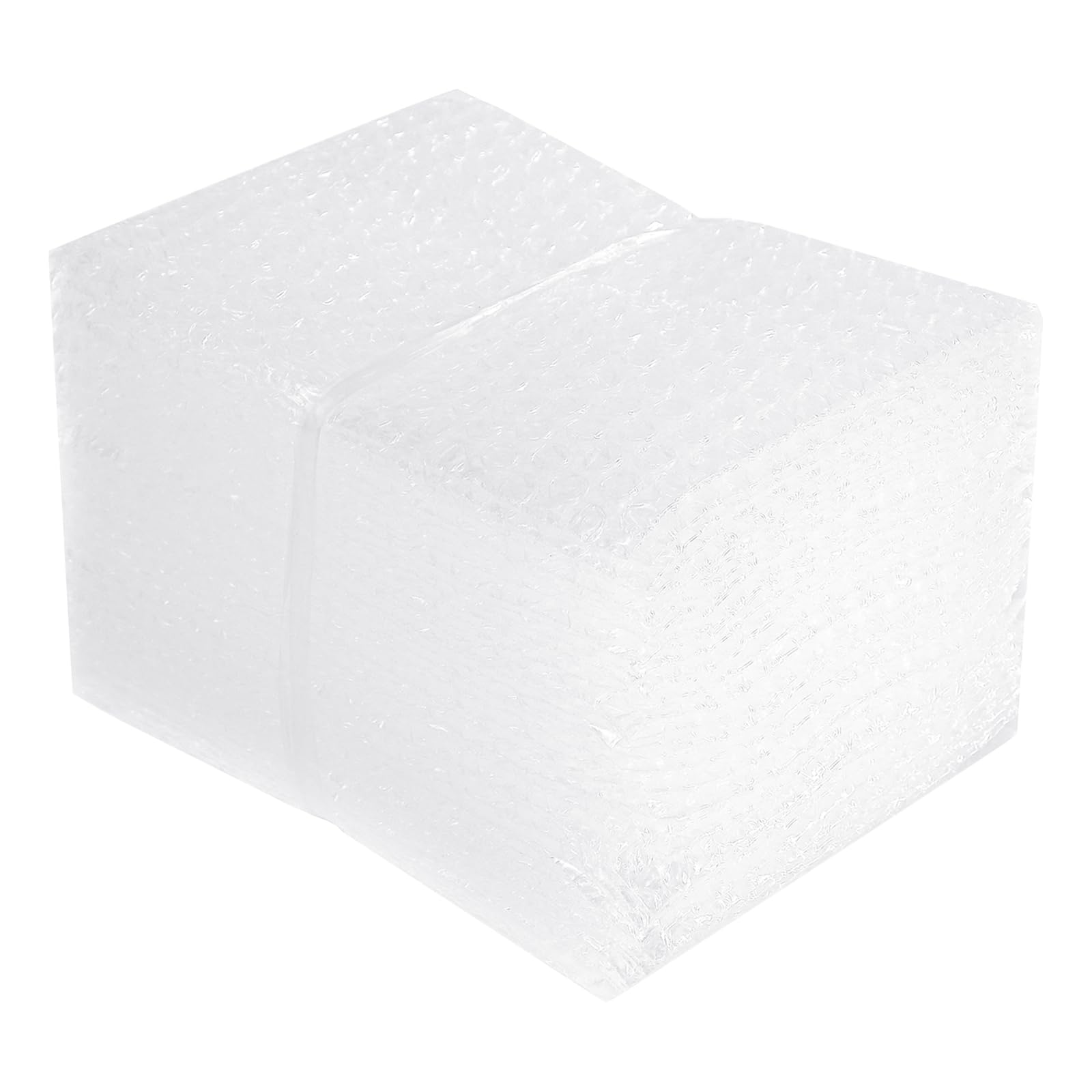 High-PQ Bubble Pouches Wrap, Clear Not Self-Seal Bubble Out Bags with Double Walled Cushioning, Ideal for Packing, Shipping, Storage, Moving (50PCS-6x8Inches)