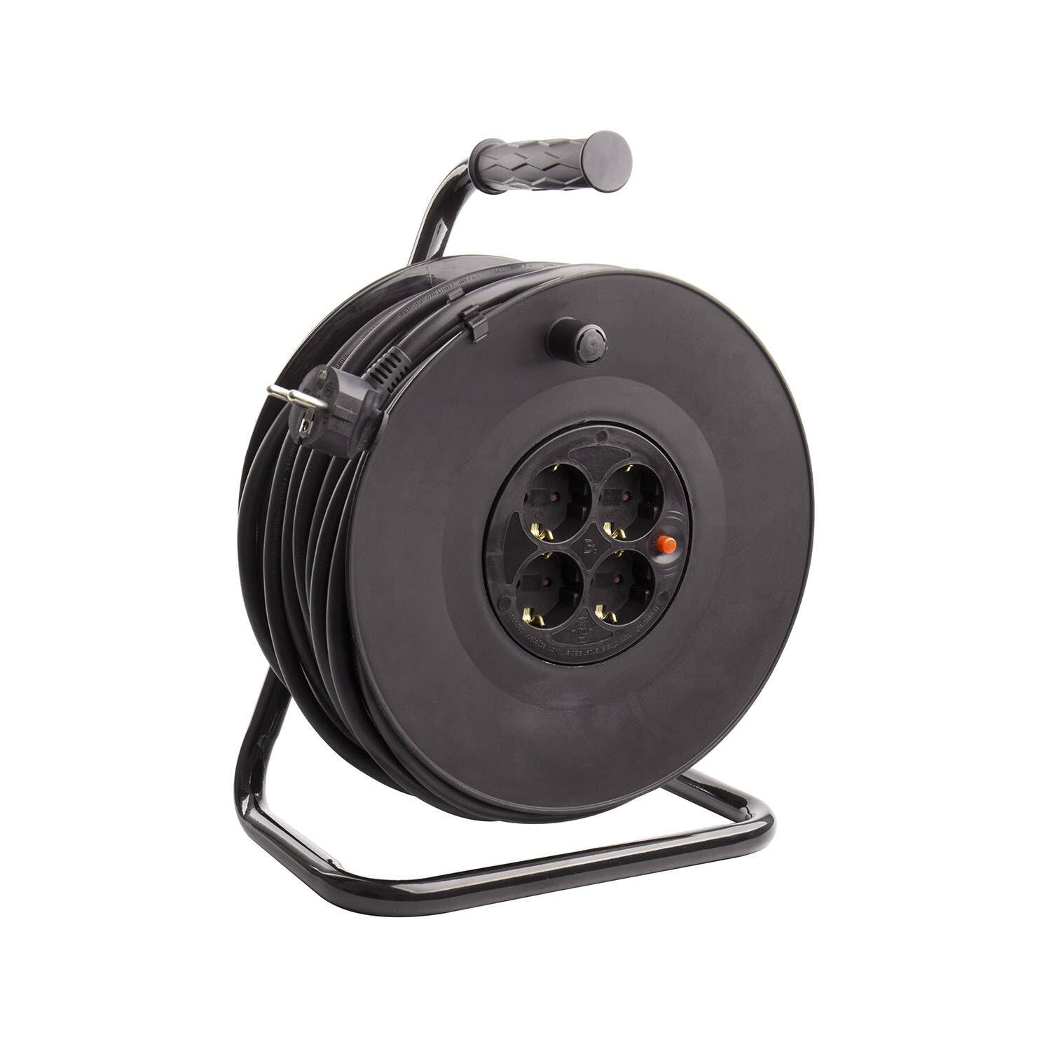 LEDKIA LIGHTING Enrouleur Extensible 40m 3x1.5mm avec Système 'Anti-Twist'