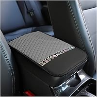 Vista 10 de Funda de cuero brillante para consola central de automóvil, protector de consola central de automóvil con diamantes de imitación de cristal