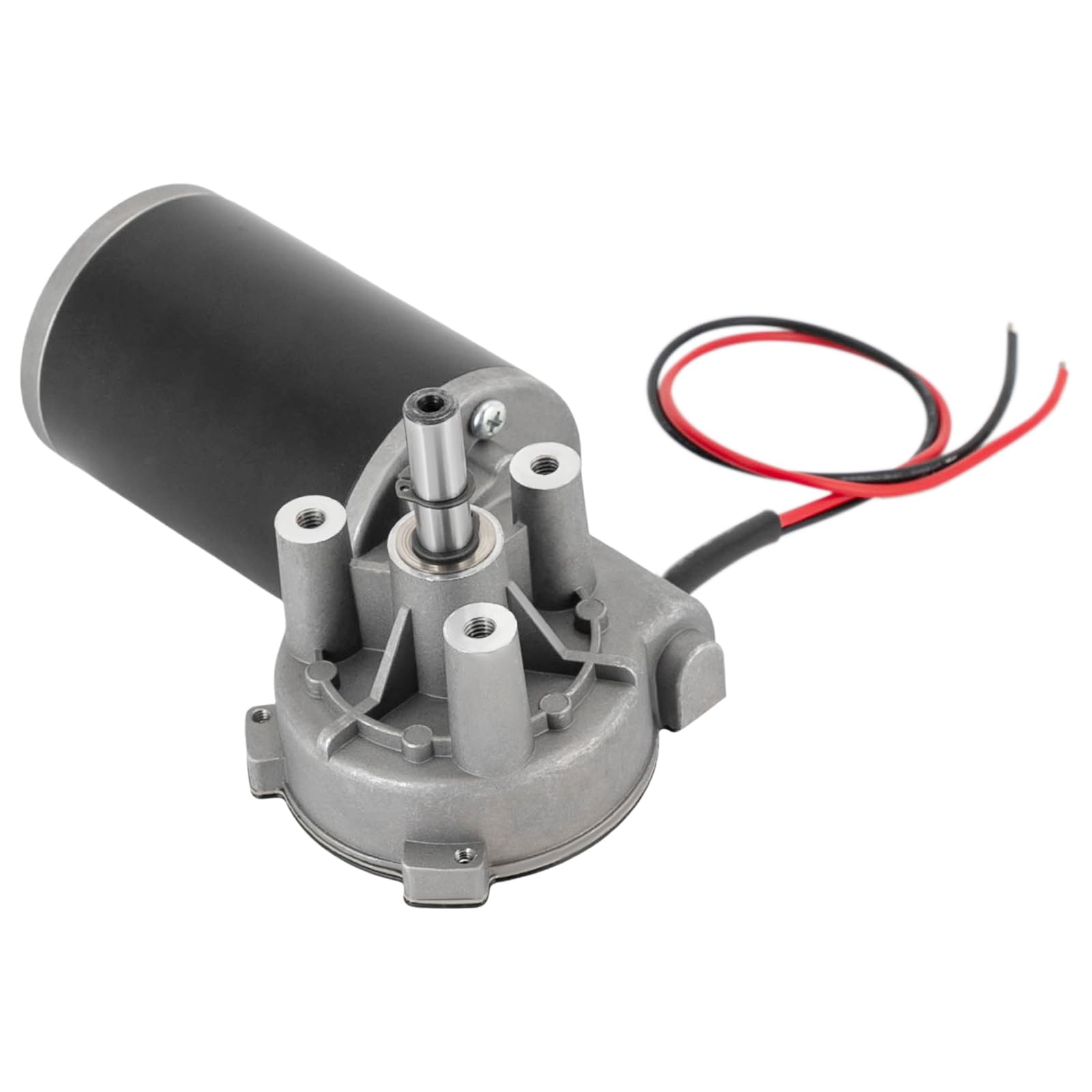 DollaTek Motore DC Turbo Riduttore A Vite Senza Fine JGB37-3650 - 24V 800 RPM - Controllo PWM
